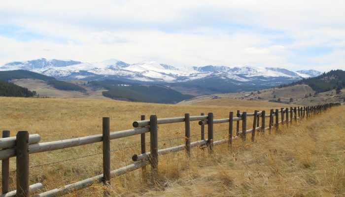 Mountains on a road trip